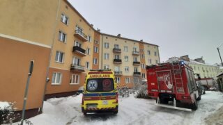 Straż pożarna pomogła seniorce z Ostródy