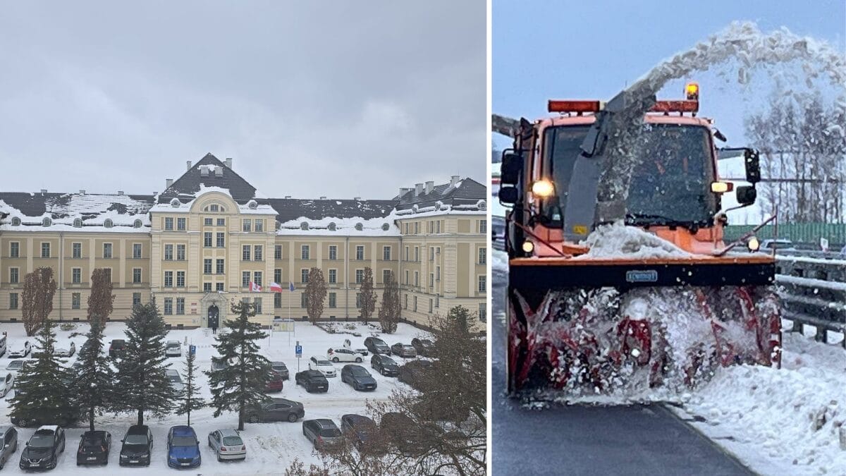 ODŚNIEŻANIE - PRZEBUDZENIE MOCY W STAROSTWIE POWIATOWYM W OSTRÓDZIE 1 Odsnieżanie