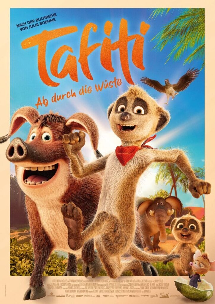 Morąg. Kino Narie – repertuar na styczeń 2026. Animacje, horrory, premiery i filmowe hity 18 Kino Narie - Plakat Tafiti