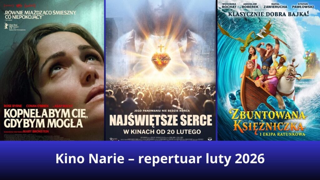 Kino Narie w Morągu – repertuar na luty 2026. Animacje dla dzieci, polskie komedie i mocne kino dla dorosłych 27 Kino Narie w Morągu - repertuar luty 2026