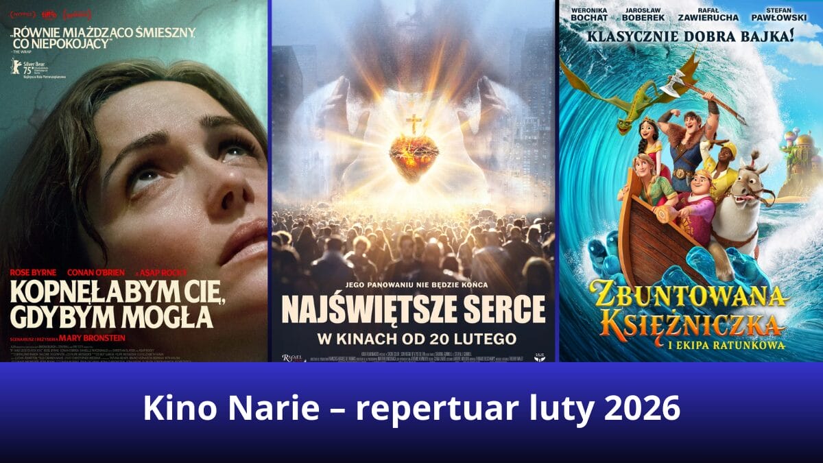 Kino Narie w Morągu – repertuar na luty 2026. Animacje dla dzieci, polskie komedie i mocne kino dla dorosłych 1 Kino Narie W Morągu - Repertuar Luty 2026