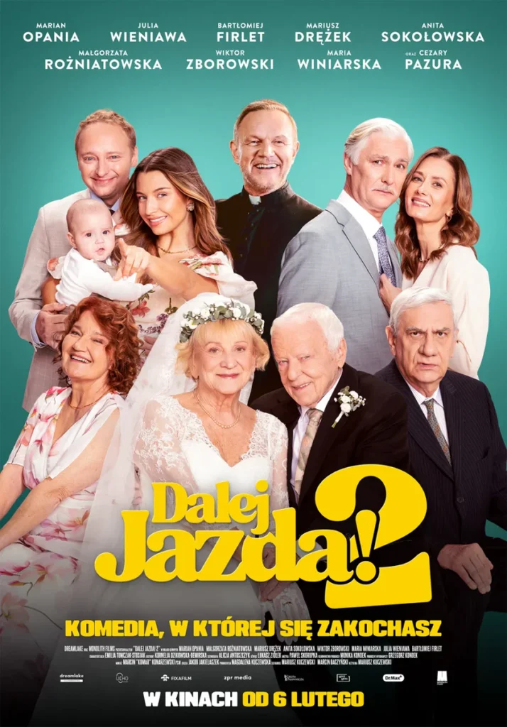 Kino Narie w Morągu – repertuar na luty 2026. Animacje dla dzieci, polskie komedie i mocne kino dla dorosłych 7 Kino Narie - Dalej Jazda 2