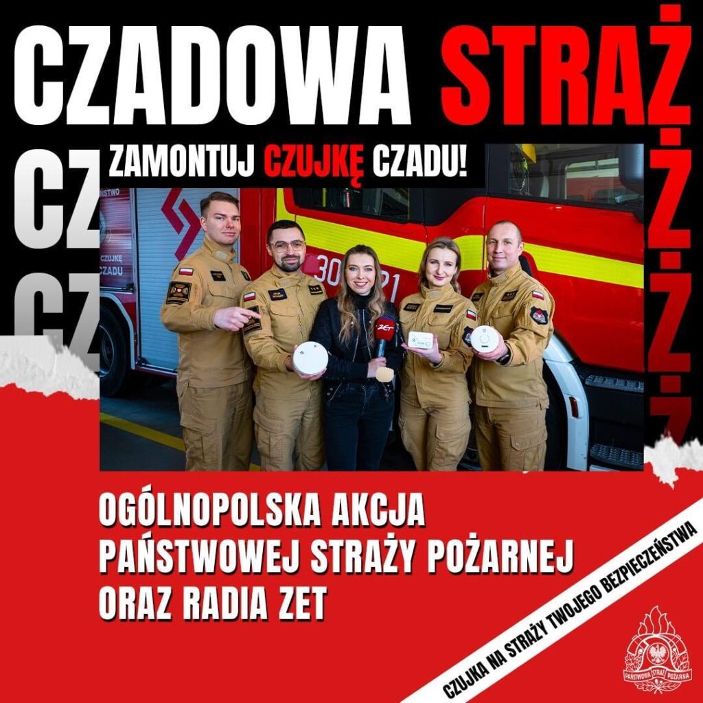 Strażacy I Radio Zet Rozdają Czujki Czadu I Dymu. Szczegóły Akcji W Ostródzie