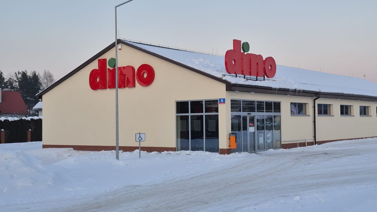 Sklep Dino W Ostródzie Gotowy! Otwarcie Zależy Od Podłączenia Prądu