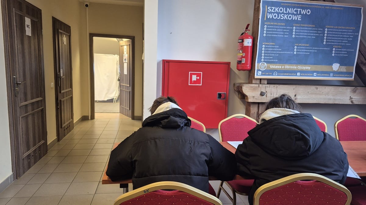 Ruszyła Kwalifikacja Wojskowa Dla Powiatu Ostródzkiego