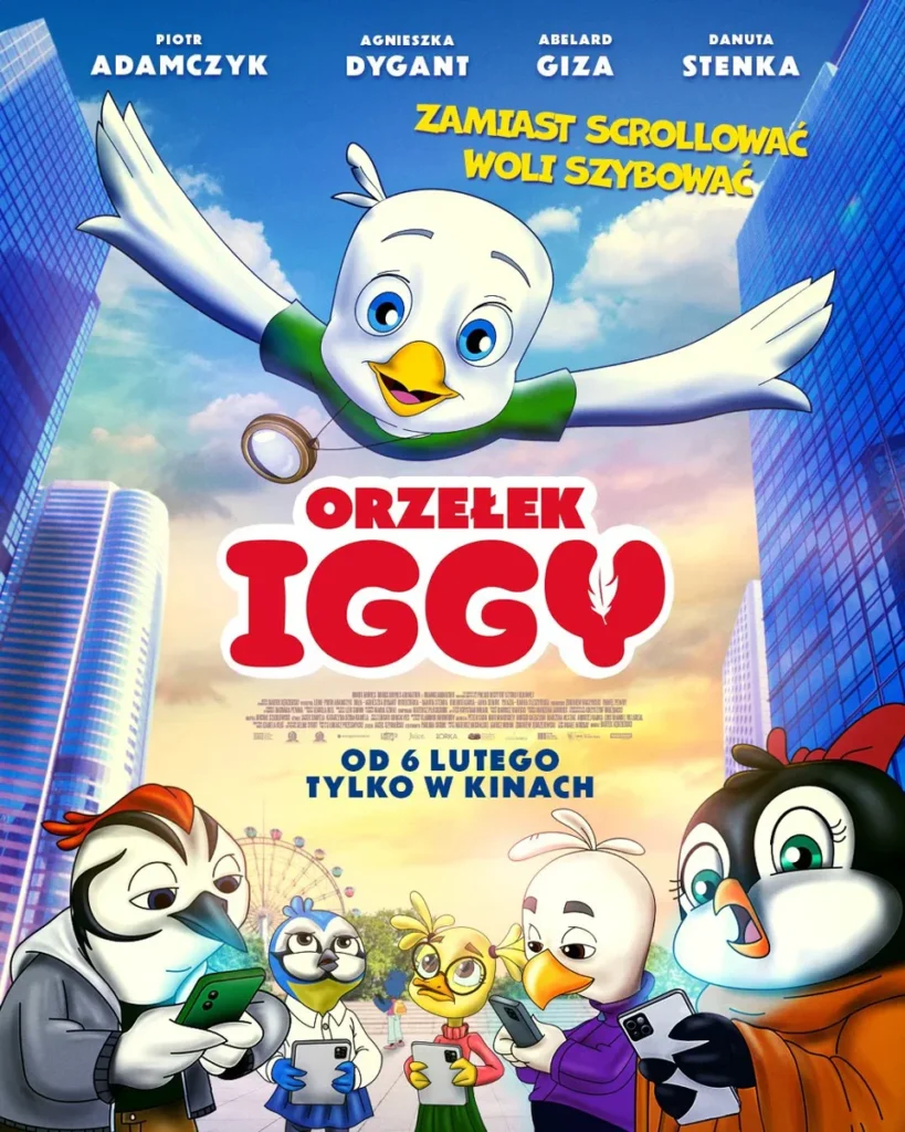 Kino Narie w Morągu – repertuar na luty 2026. Animacje dla dzieci, polskie komedie i mocne kino dla dorosłych 8 Kino Narie - Orzełek Iggy