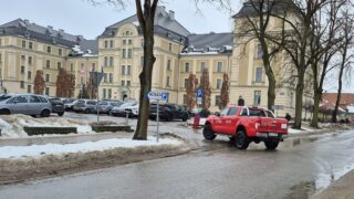 Remont parkingu przed starostwem powiatowym. Gdzie zaparkujemy na czas prac?