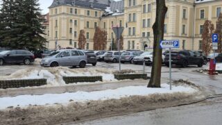 2 marca rusza remont parkingu przed Starostwem Powiatowym w Ostródzie