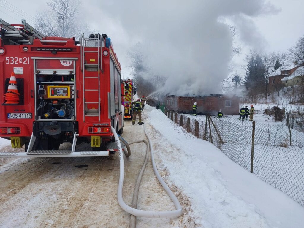 Pożar Domu W Strużynie W Gminie Morąg