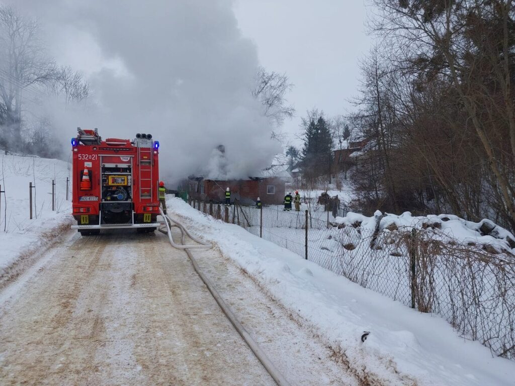 Pożar Domu W Strużynie W Gminie Morąg