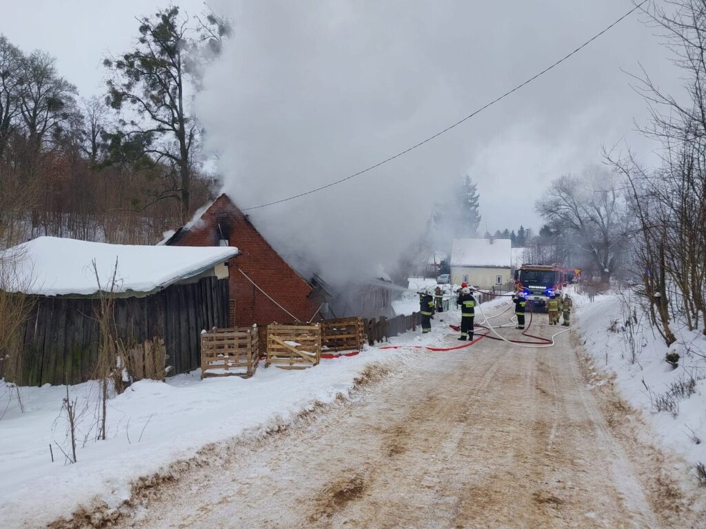 Pożar Domu W Strużynie W Gminie Morąg