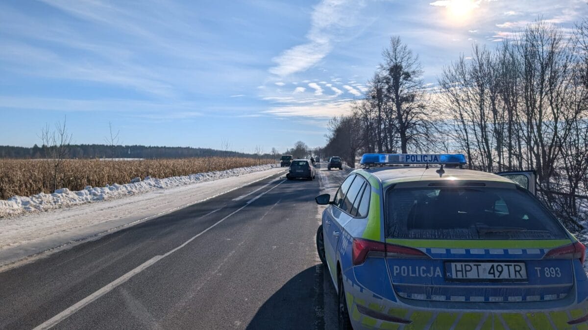 Kolizja W Szyldaku — Za Kierownicą 15-Latek!