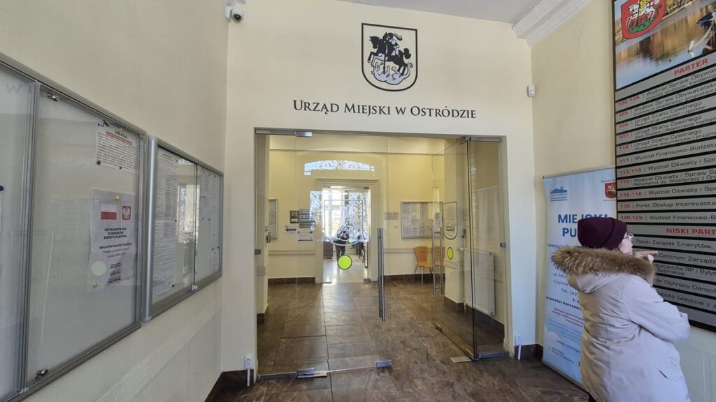 Tyflomapa i nowa winda w Urzędzie Miasta w Ostródzie 16 Tyflomapa i nowa winda w Urzędzie Miasta w Ostródzie
