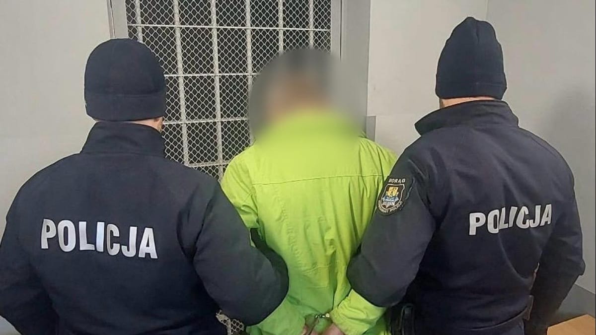 Agresywny Konkubent Zatrzymany. Rzucił W Policjantów Krzesełkiem