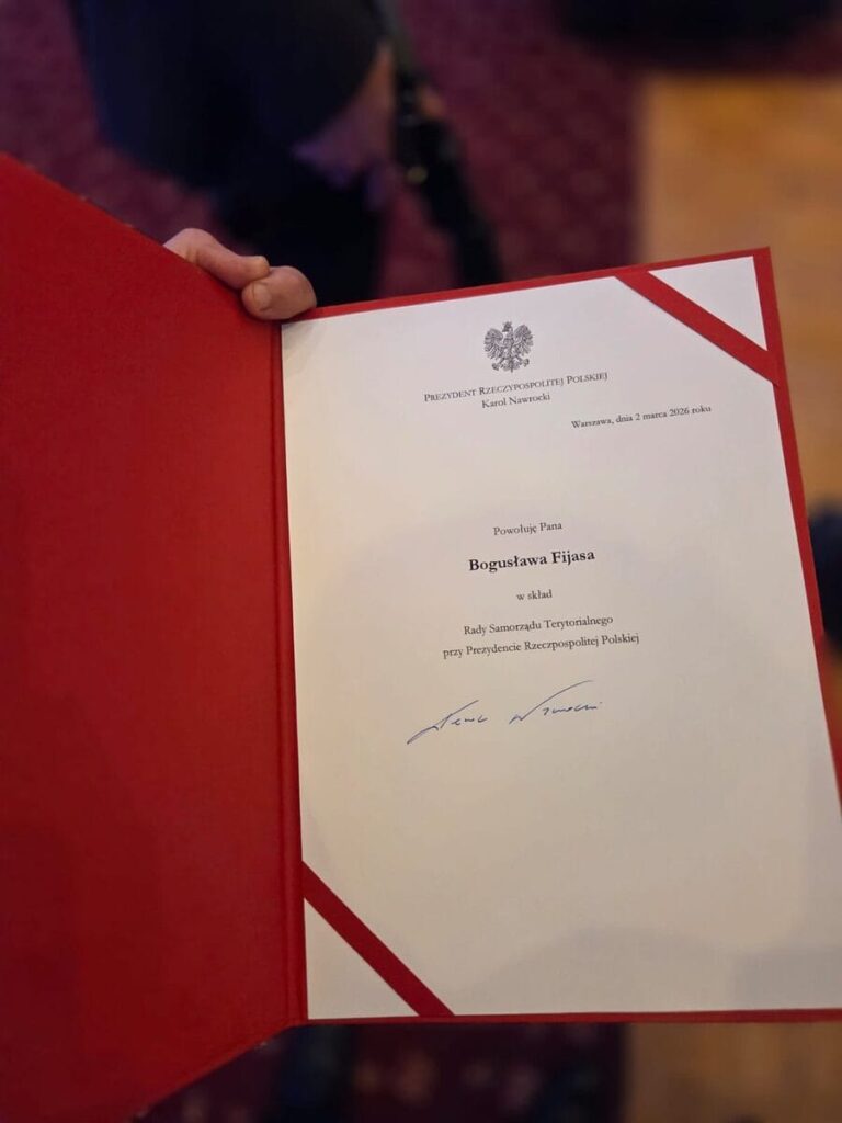 Bogusław Fijas Nominacja