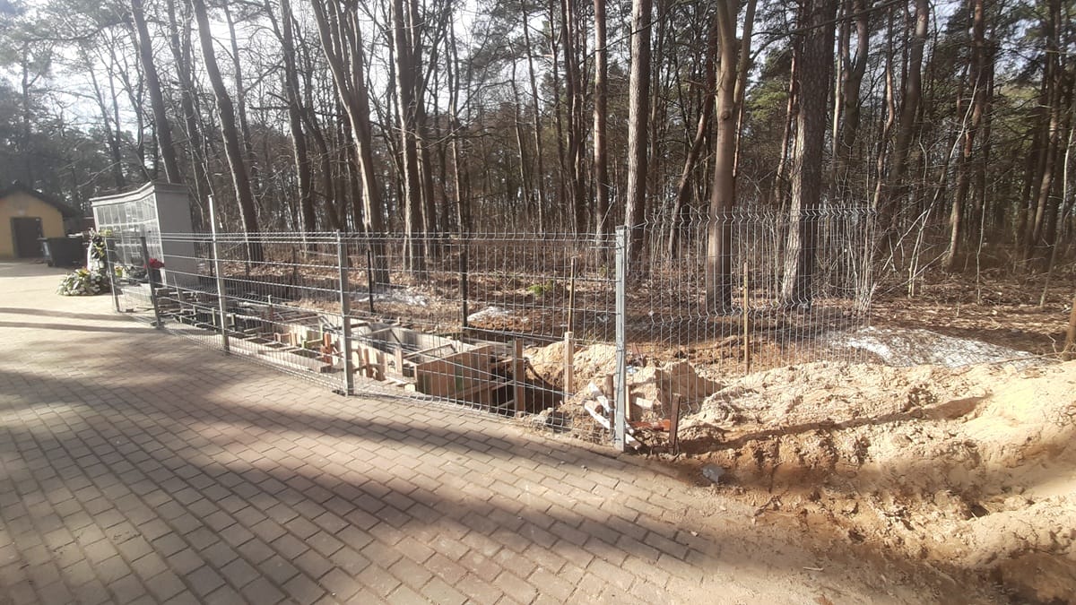 Ruszyła budowa nowych kolumbariów w Ostródzie 1 Ruszyła Budowa Nowych Kolumbariów W Ostródzie