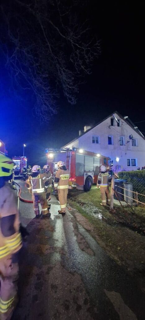 Pożar domu w Mostkowie w gminie Łukta 7 Pożar Domu W Mostkowie W Gminie Łukta