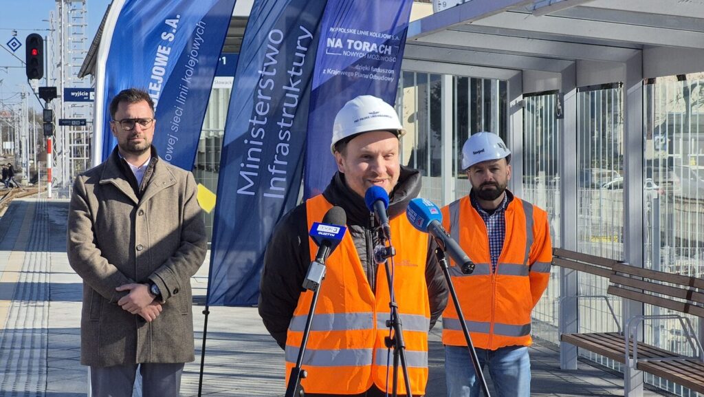 Pkp Otwiera Przejścia Podziemne Na Dworcu W Ostródzie. Koniec Inwestycji Coraz Bliżej