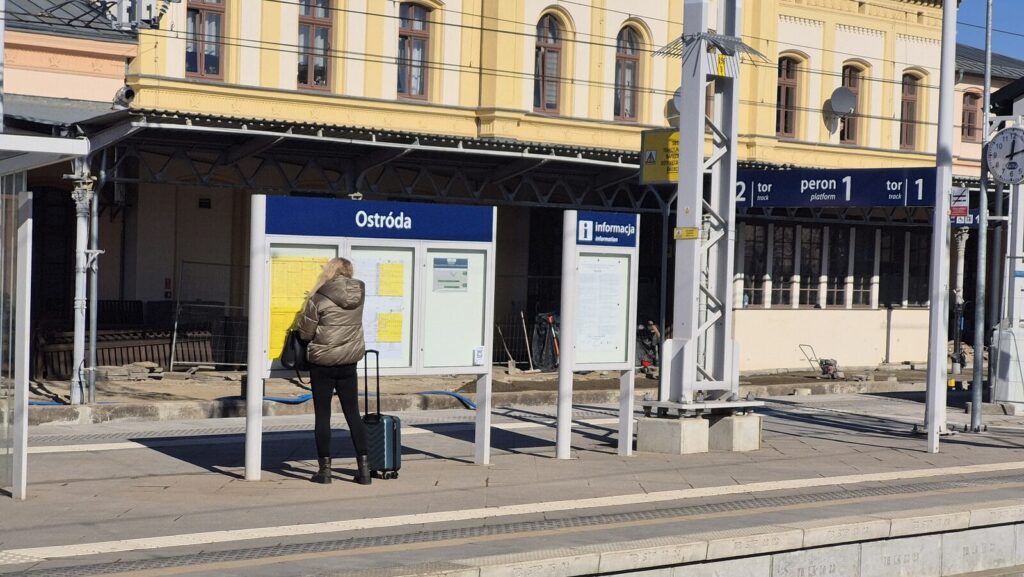 Pkp Otwiera Przejścia Podziemne Na Dworcu W Ostródzie. Koniec Inwestycji Coraz Bliżej