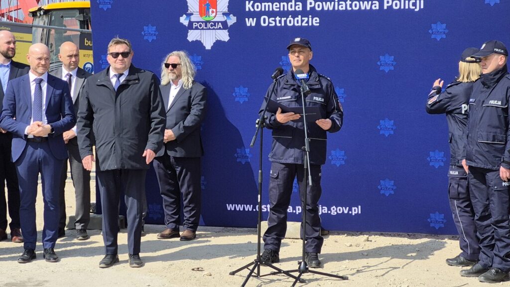 Budowa Komendy Policji W Ostródzie — Wmurowano Akt Erekcyjny