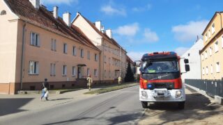 Tlenek węgla wykryty w mieszkaniu przy ulicy 3 maja w Ostródzie
