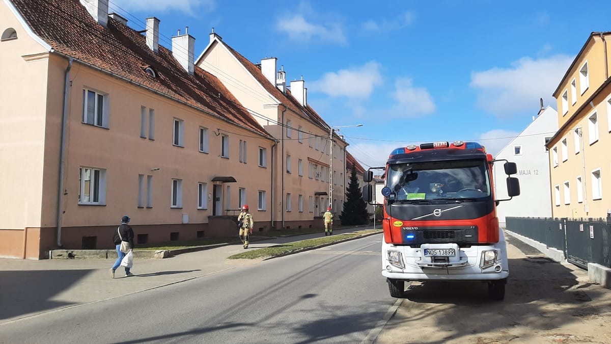 Tlenek węgla wykryty w mieszkaniu przy ulicy 3 maja w Ostródzie 1 Tlenek Węgla Wykryty W Mieszkaniu Przy Ulicy 3 Maja W Ostródzie