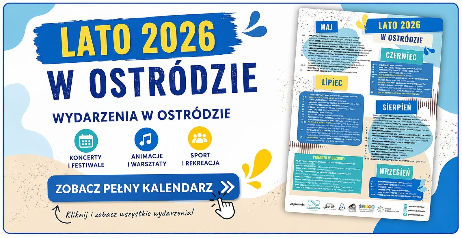 lato 2026 w Ostródzie wydarzenia
