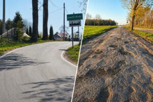 Gm. Dąbrówno: 4 kilometry za miliony zrobione. 350 metrów wciąż czeka – ruch po stronie radnych 14 Dąbrówno Legwałd