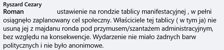 Jest Wyrok W Sprawie Ustawienia Tablicy Księdza Popiełuszki Na Rondzie W Ostródzie!