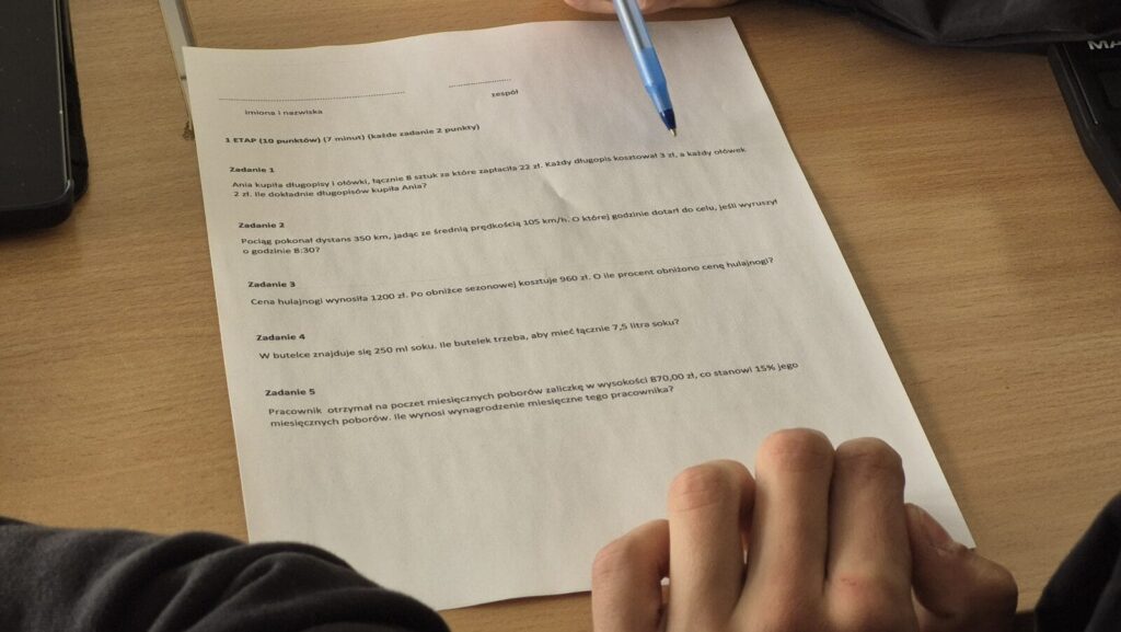 Mała Matura W Staszicu - Iii Edycja Konkursu Matematycznego