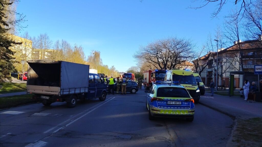 Wypadek Na Skrzyżowaniu Czarnieckiego I Chrobrego W Ostródzie