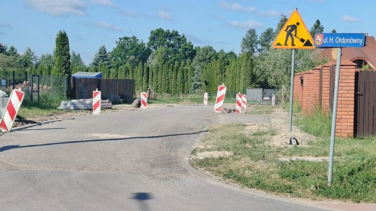 Remont ulicy Ordonówny z kłopotami. DROMO może zejść z budowy!