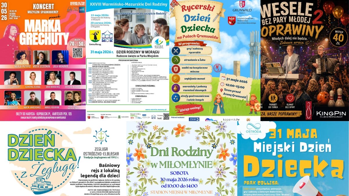 Koncerty, Wydarzenia I Imprezy W Powiecie Ostródzkim — Niezbędnik Kulturalny 29-31.05