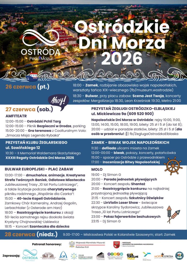 Dni Morza 2026 na bogato. Będzie pokaz laserowy i fajerwerków! 4 Dni Morza