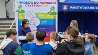 Dzień Higieny Rąk w Ostródzie. Dzieci uczyły się zasad mycia dłoni