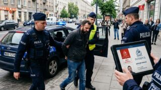 Poszukiwany czerwoną notą Interpolu zatrzymany! W działaniach brali policjanci z KPP Ostróda