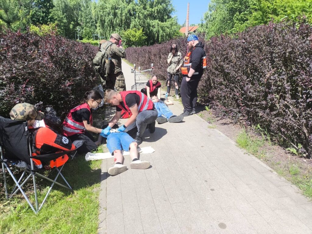 Ostróda na podium Okręgowych Mistrzostw Pierwszej Pomocy 3 Ostróda Na Podium Okręgowych Mistrzostw Pierwszej Pomocy