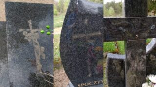 Kolejny cmentarz okradziony z mosiężnych krzyży!