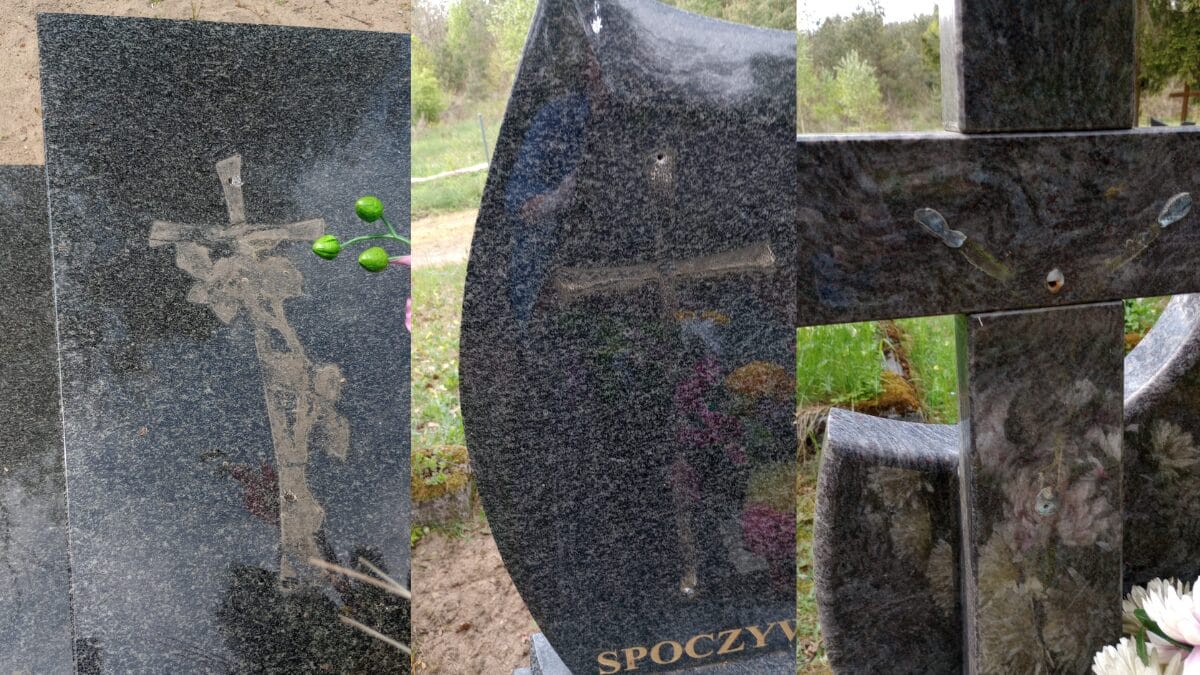 Kolejny Cmentarz Okradziony Z Mosiężnych Krzyży!