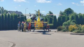 Śmigłowiec LPR lądował w Wałdowie pod Ostródą
