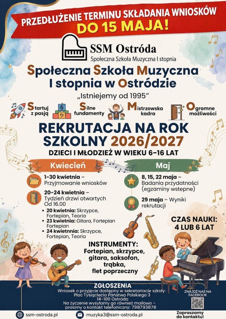 Szkoła Muzyczna w Ostródzie przeprowadza się do nowego budynku! 4 Szkoła Muzyczna W Ostródzie Przeprowadza Się Do Nowego Budynku!