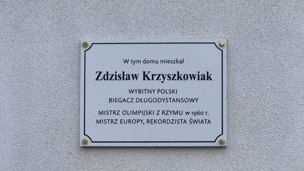 Ostródzianie upamiętnili Zdzisława Krzyszkowiaka