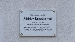 Ostródzianie upamiętnili Zdzisława Krzyszkowiaka