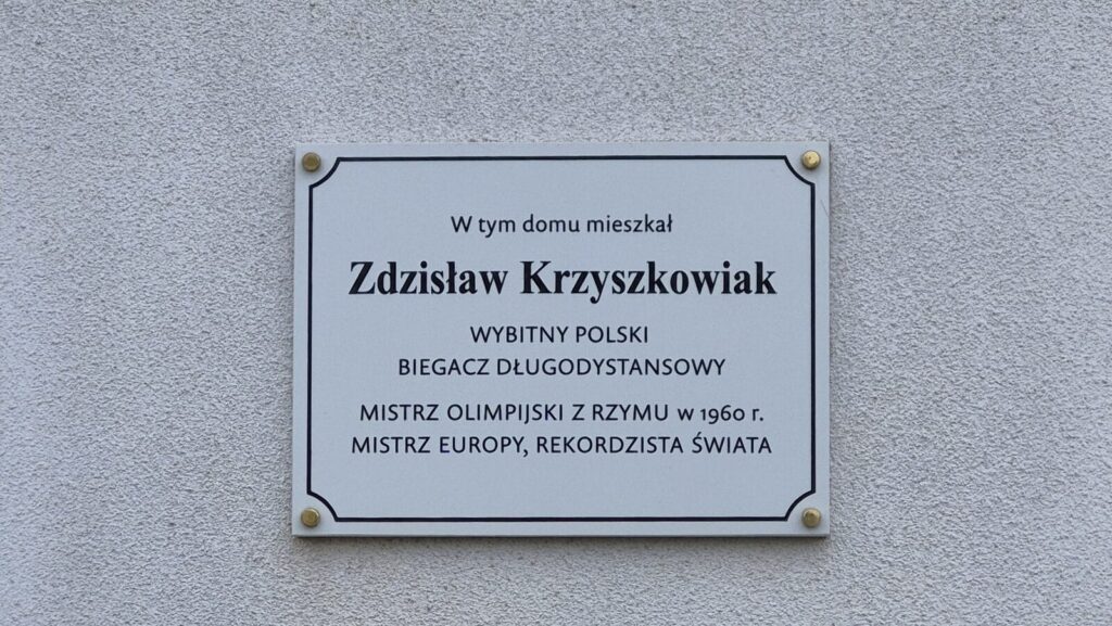 Ostródzianie upamiętnili Zdzisława Krzyszkowiaka 2 Ostródzianie Upamiętnili Zdzisława Krzyszkowiaka