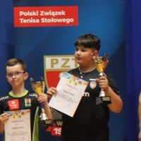 Mikołaj Kęsik Srebrnym Medalistą Mistrzostw Polski Żaków W Tenisie Stołowym