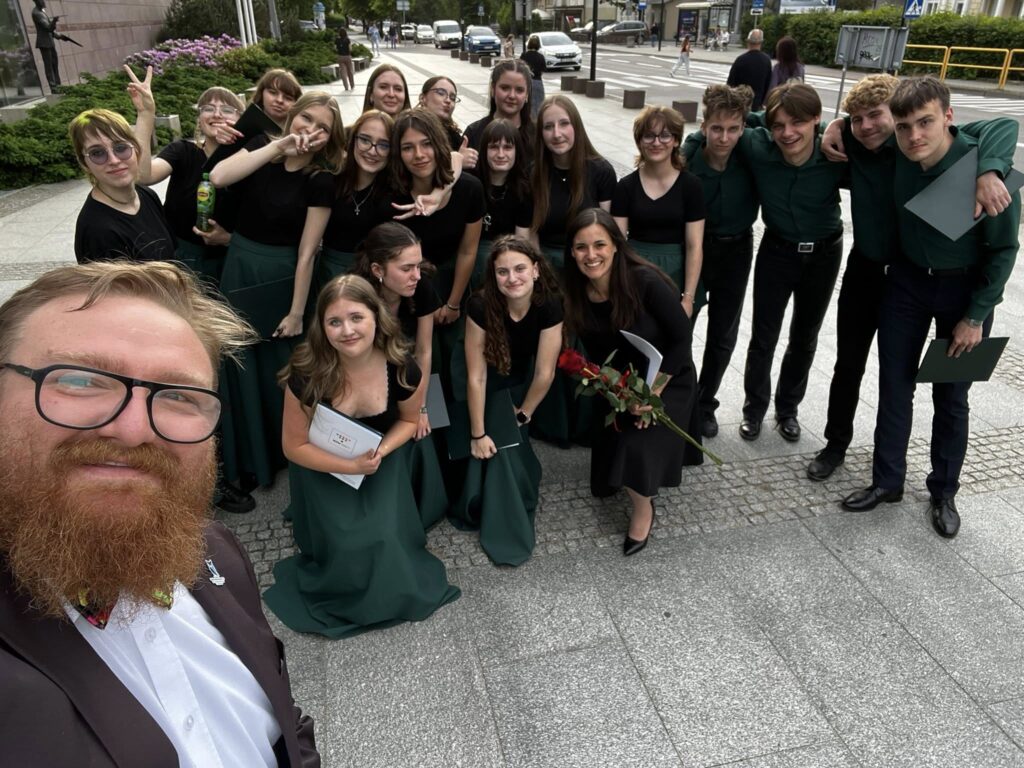 Chór Collegium Vocale Z Lo Bażyńskiego Na Finale Projektu Śpiewająca Polska