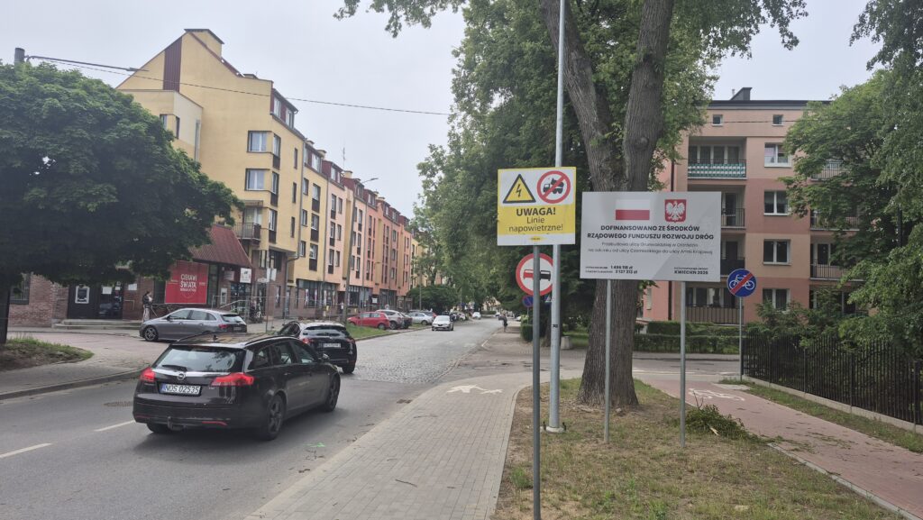 Ruszył Remont Ulicy Grunwaldzkiej W Ostródzie