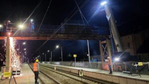Kładka Kolejowa W Morągu To Już Historia. Pkp O Inwestycji