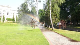 Kurtyny wodne w Ostródzie. Ochłodzimy się w upalne dni!