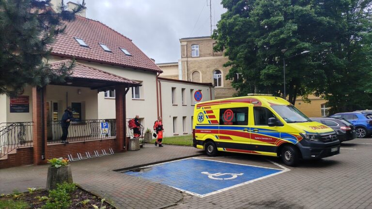 Interwencja policji w Miejskim Ośrodku Pomocy Społecznej w Ostródzie
